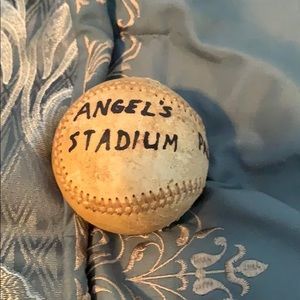 Stadium Caught Baseball